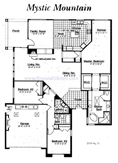 Mystic Mountain Floor Plan