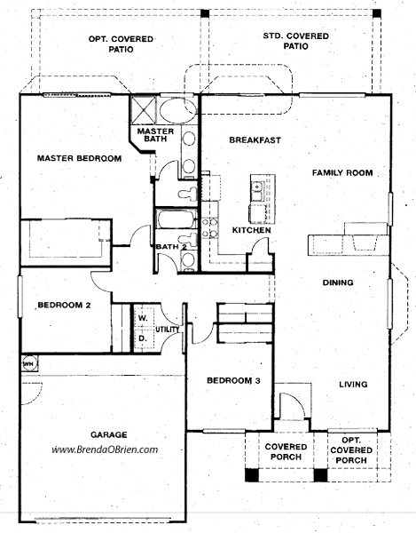 Monterey at Vistoso Mimosa Floor Plan