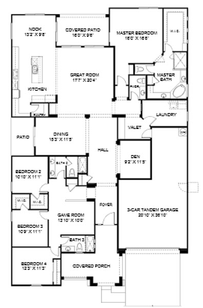 Pinnacle at Center Point Vistoso  Agave Floor Plan