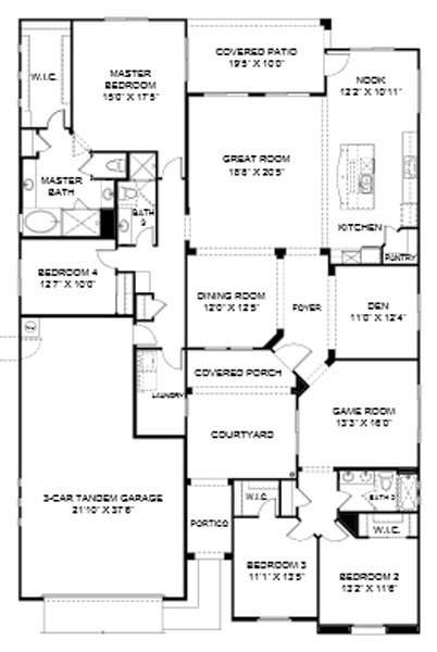 Pinnacle at Center Point Vistoso  Cholla Floor Plan