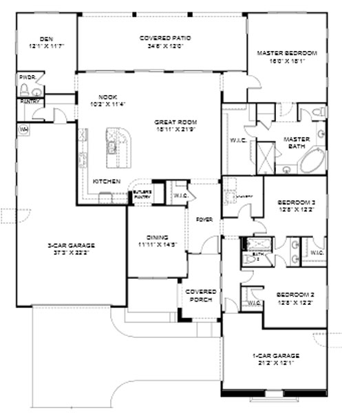 Pinnacle at Center Point Vistoso  Superstition Floor Plan