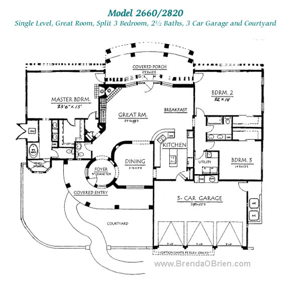 Pusch Ridge Vistas II Model 2660 Plan