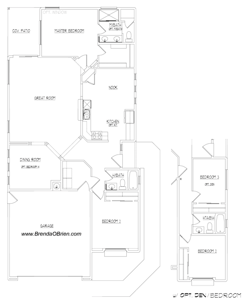 Tombstone Floor Plan