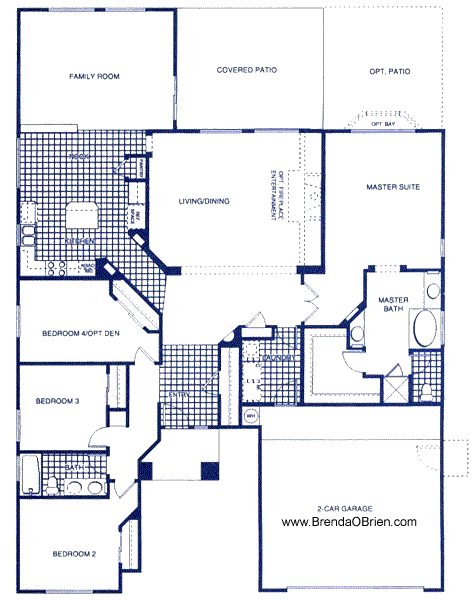 Model 2287 Floor Plan