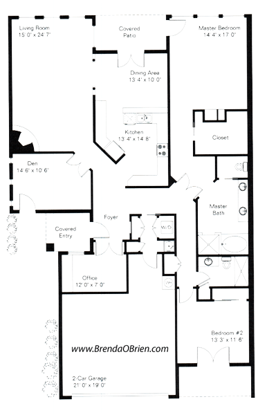 Shadows of the Ridge 2228 Model Floor Plan