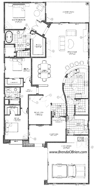 Skyranch Model A Floor Plan