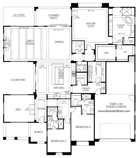 Stone Gate Mesquite Floor Plan