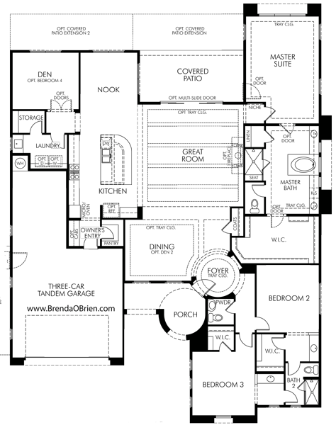 Stone Gate Ocotillo Floor Plan