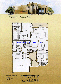 Pueblo B Floor Plan