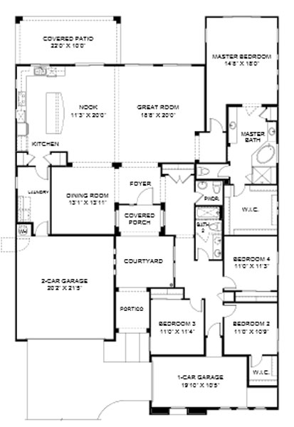 Summit at Center Point Vistoso  Sage Floor Plan