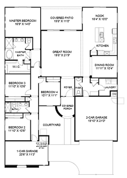 Summit at Center Point Vistoso Verbena Floor Plan