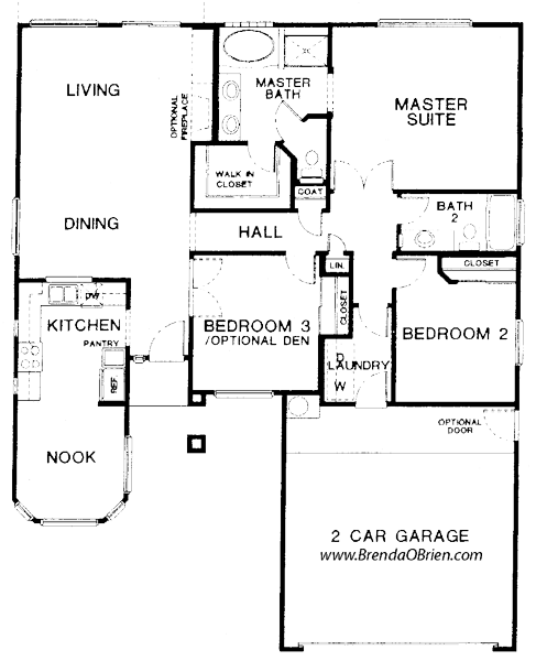 The Overlook At Vistoso Vistas Pusch Ridge Floor Plan