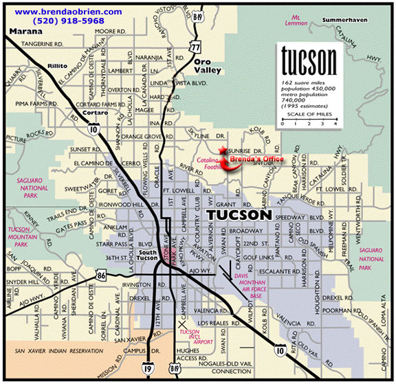 Foothills Office Map